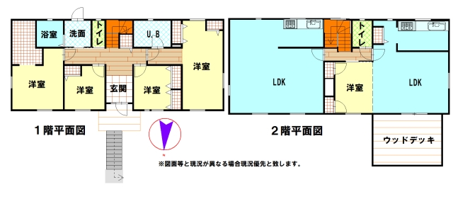 富津市の中古住宅の間取り
