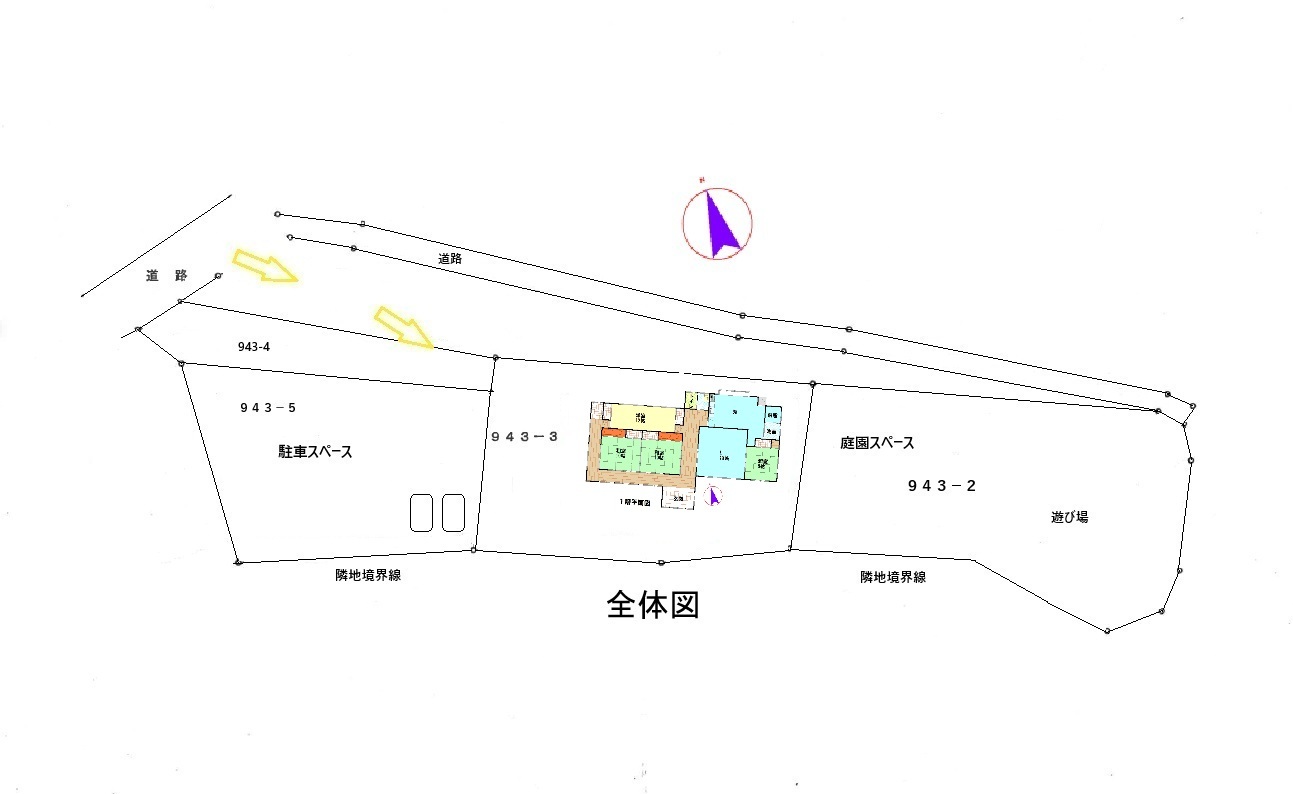 富津市の中古住宅の間取り